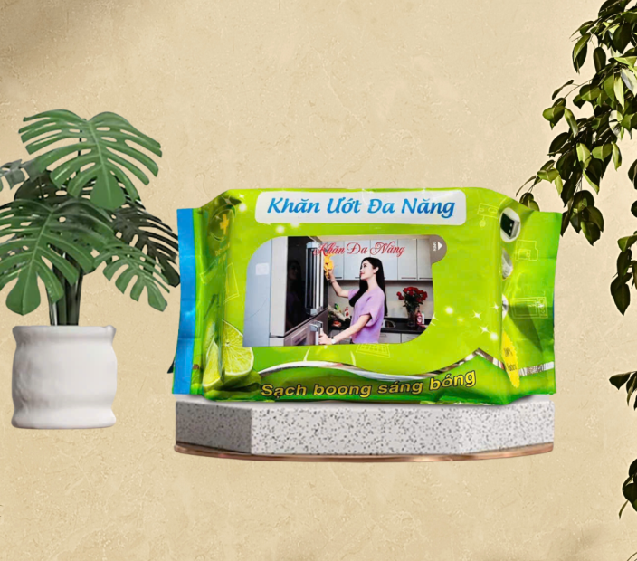 Khăn Lau Bếp Đa Năng 50 Tờ