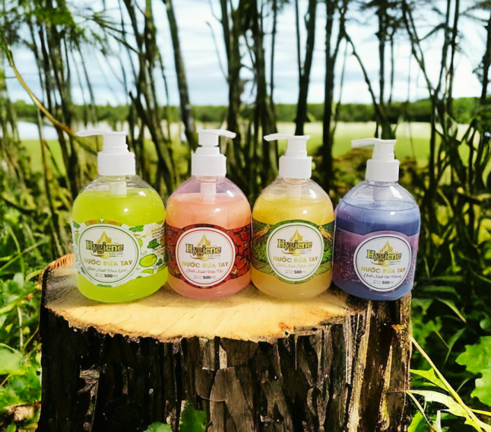 Nước Rửa Tay Hygiene Chiết Xuất Dâu Tây