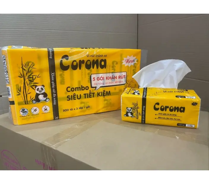 Khăn Giấy Rút Corona