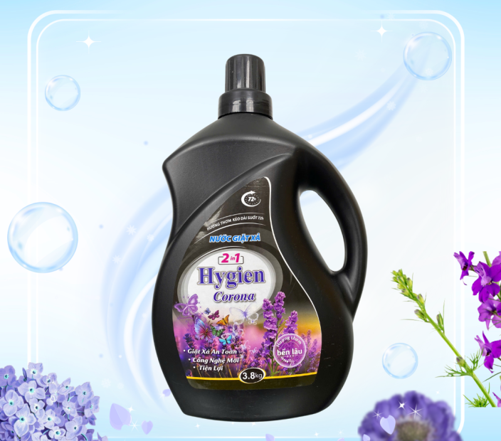 Nước Giặt Xả Vải Hygien Corona 2in1 [3.8kg]
