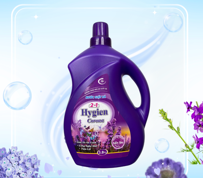 Nước Giặt Xả Vải Hygien Corona 2in1 [3.8kg]