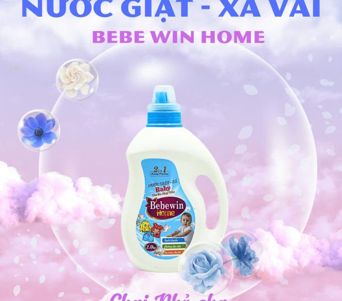 Nước Giặt Xả Bebewin Home Hương FineLine Cao Cấp