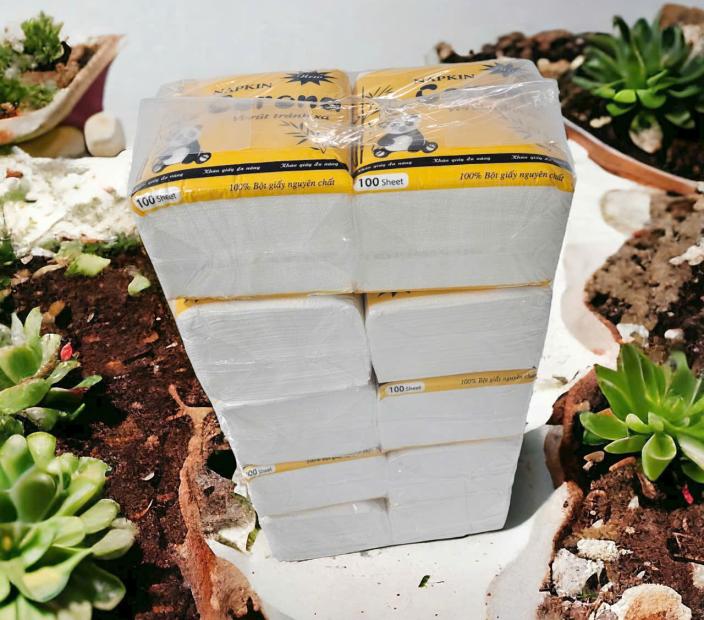 Khăn Giấy Ăn 100 Tờ Corona