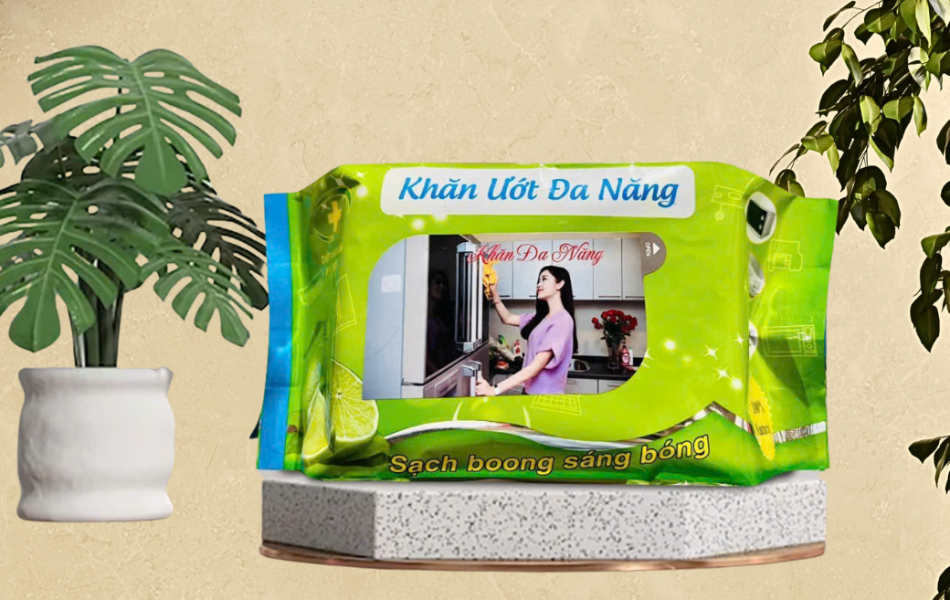 Khăn Lau Bếp Đa Năng 50 Tờ