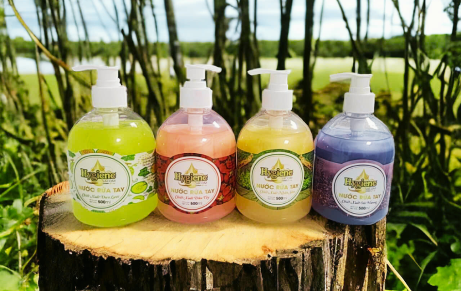Nước Rửa Tay Hygiene Chiết Xuất Dâu Tây