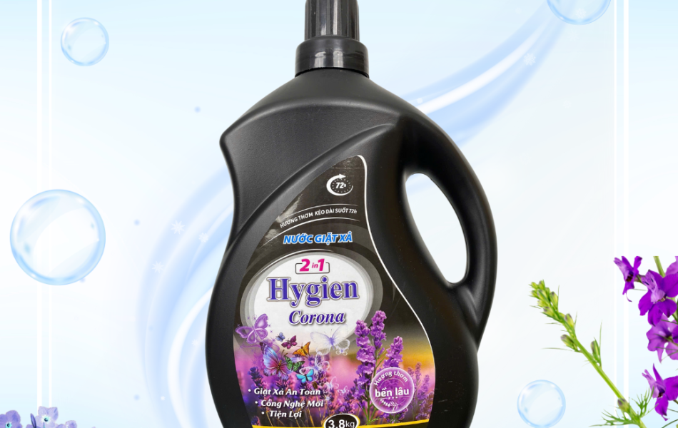Nước Giặt Xả Vải Hygien Corona 2in1 [3.8kg]