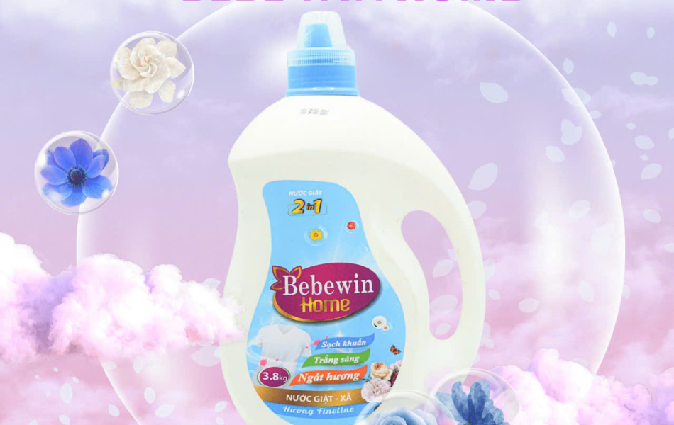 Nước Giặt Xả Bebewin Home Hương FineLine Cao Cấp