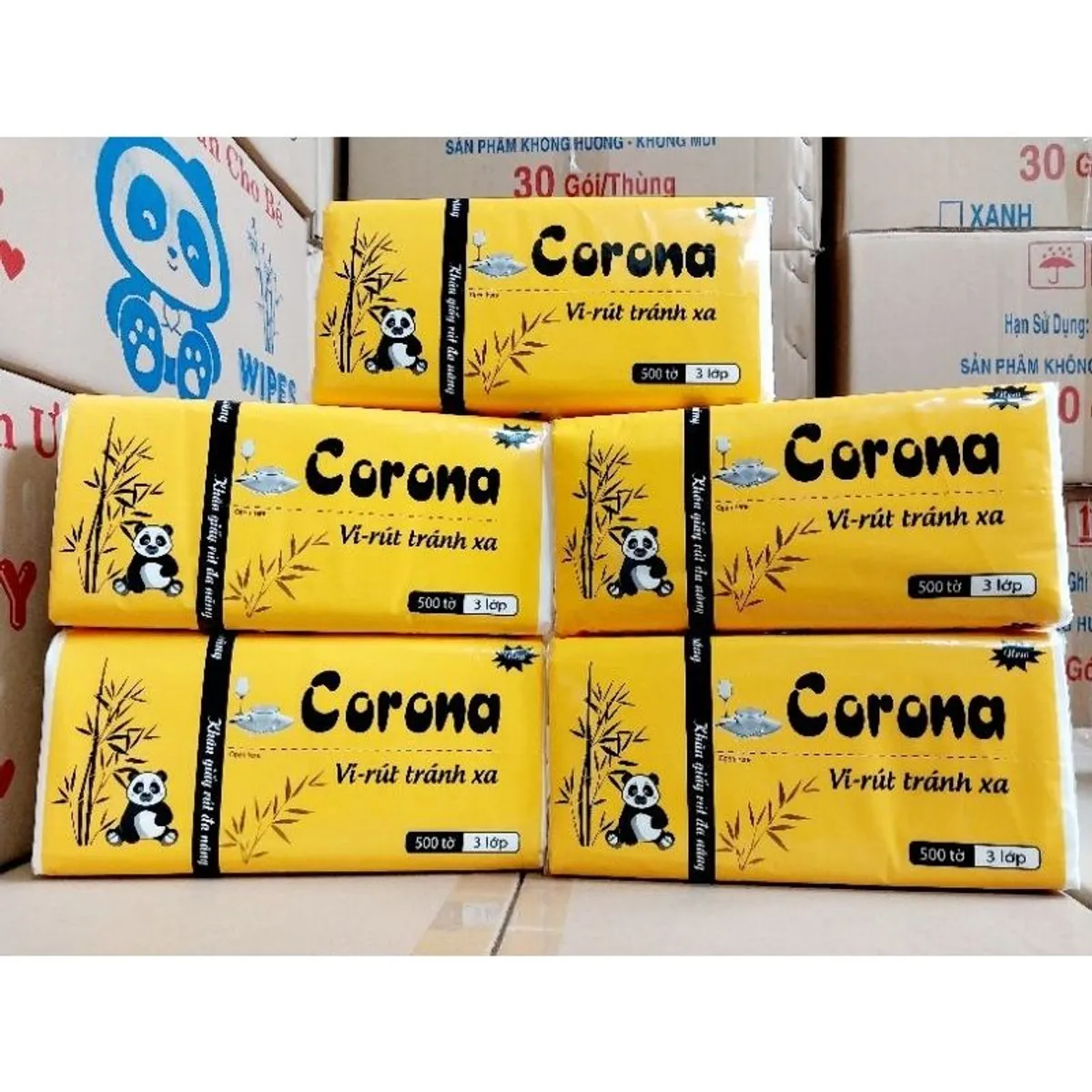 So sánh khăn giấy Corona và các hãng khác