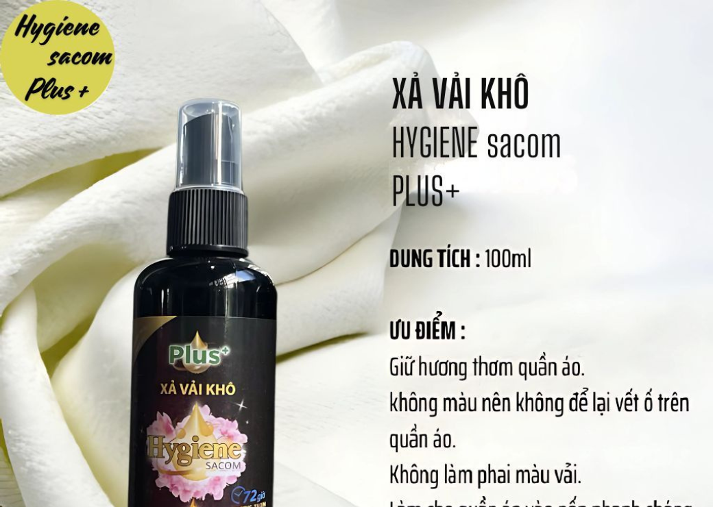 Xịt Vải Khô Hygiene Biến Tủ Quần Áo Thơm Ngát