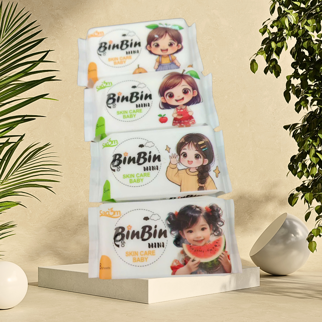 Khăn Giấy BinBin Mini - Skin Care Baby