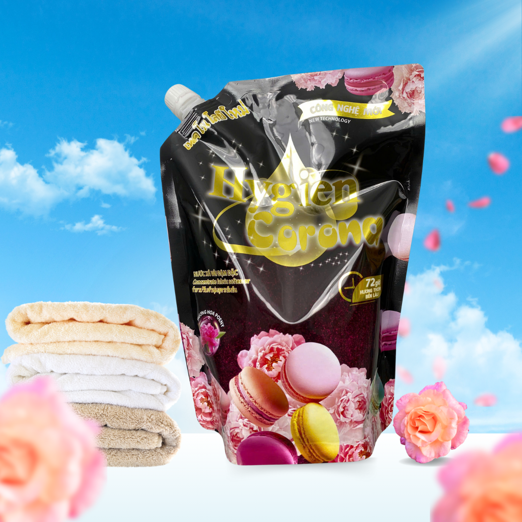 Nước Xả Vải Hygien Corona Hương Hoa Peony